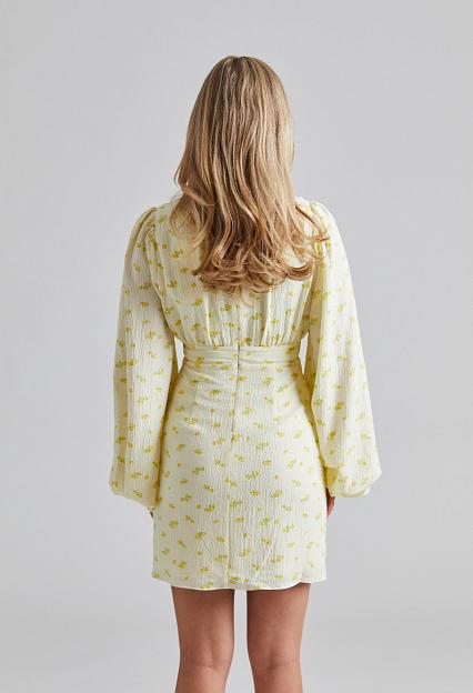 Adoore Florence Dress Pastel Yellow